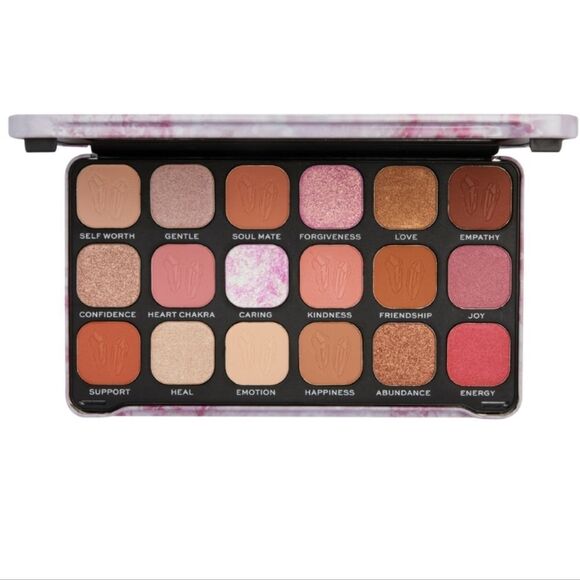 Makeup Revolution Crystal Aura Eyeshadow Palette - Picture 1 of 4
